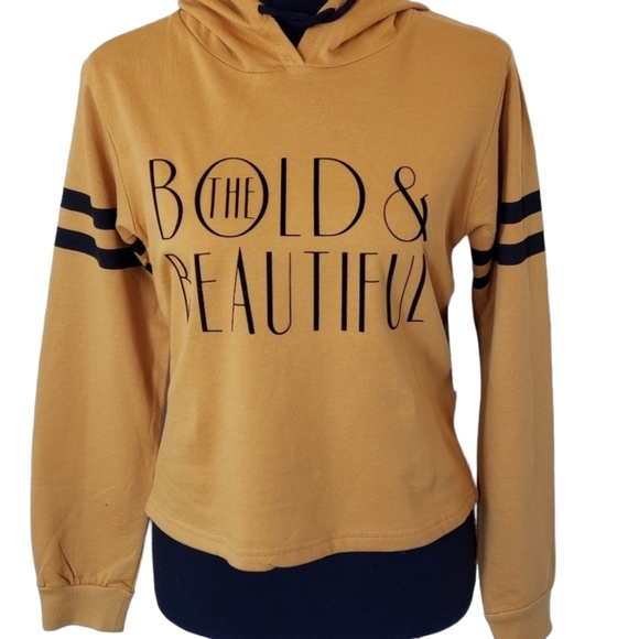 LOV Tees Tops - LOV Boutique. The Bold & Beautiful Crop Hoodie